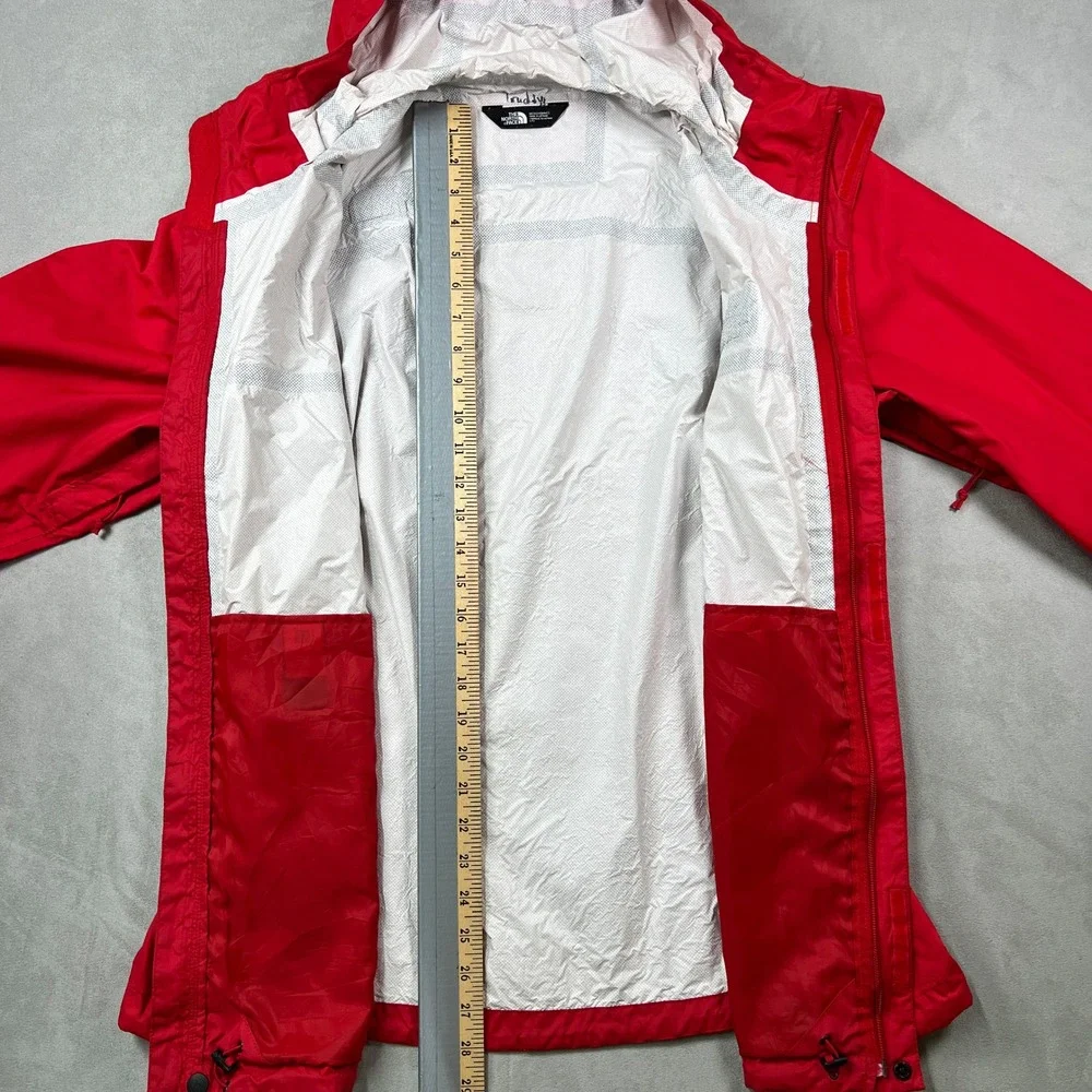 The North Face Venture 2 Jacket Mens L Red Hooded Waterproof Outdoor Windbreaker